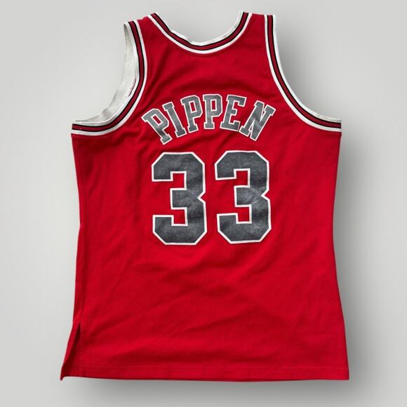 NBA Jersey Chicago Bulls Scottie Pippen 33 sz L - Picture 2 of 14